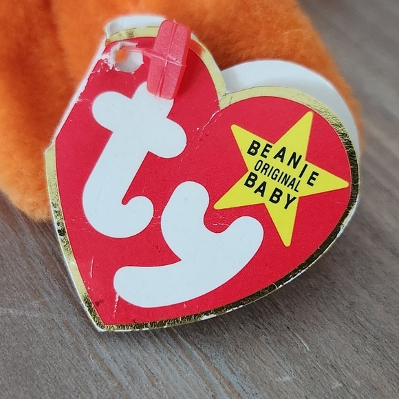 🐠 Ty Beanie Baby “Goldie” the Goldfish 1993 – Vintage Collectible Plush - Picture 9 of 12